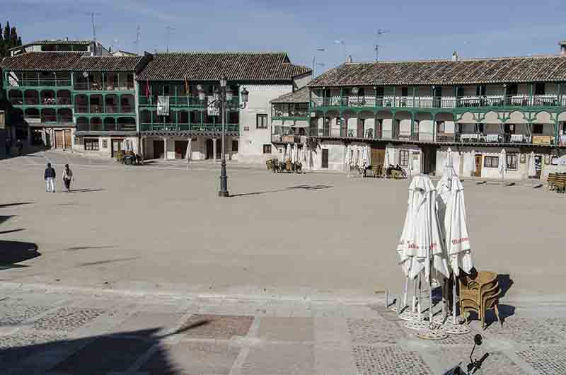 156 - Comunidad de Madrid - Chinchon - plaza Mayor